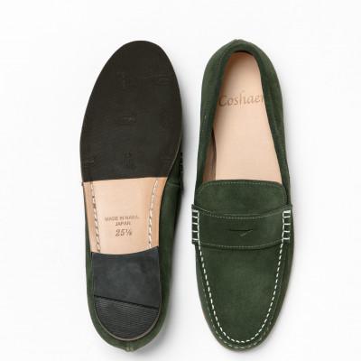 ふるさと納税 大和郡山市 紳士靴　ドライビングシューズ　Coshaer2310　KHAKI D 25.0cm |  | 03