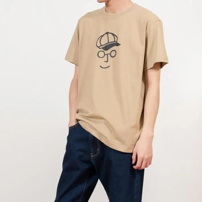 《2》【KEYMEMORY 鎌倉】キャスケットイラストTシャツ BEIGE
