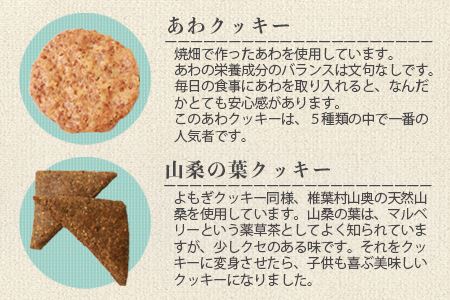 椎葉村の焼畑農家がつくった焼き菓子 5袋セット 【世界農業遺産からの貴重な贈り物】