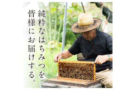 s056 国産天然山蜜(1.2kg)鹿児島県産の純粋はちみつ！さつま町の野山に咲く花からとれた蜂蜜をお届け！【下市養蜂場】