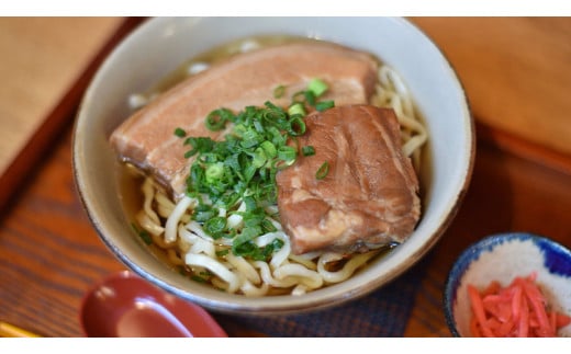 今帰仁 ウ.ッ.パ.マそば（三枚肉・ソーキ）沖縄そば　 5食