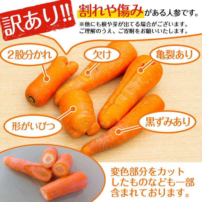 y161 ≪訳あり・数量限定≫湧水町産有機にんじん(約10kg) 国産 九州産 鹿児島産 有機野菜 有機栽培 にんじん 人参 ニンジン キャロットジュース 野菜 やさい おかず 旬 わけあり 訳アリ 