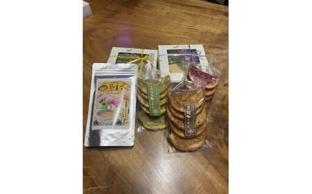 与那国島の小さな暮らしBOX J005 クッキー ラスク あざみ茶 日本最西端のパン屋 与那国産素材使用 塩 長命草 黒糖 アザミ 紅芋 ココア