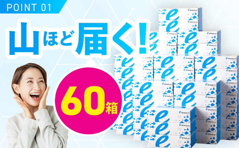 ボックスティッシュ 60箱×400枚（200組）【生活用品 雑貨 日用品 必需品 紙 常備品 まとめ買い 備蓄 防災 ティッシュペーパー てぃっしゅ ティッシュ eスポーツ応援 泉佐野市オリジナル】 099H3422