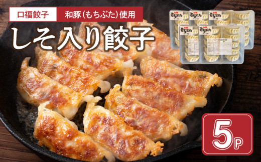 口福餃子「和（もち）豚」使用 しそ入り餃子（冷凍生） _U119-0002