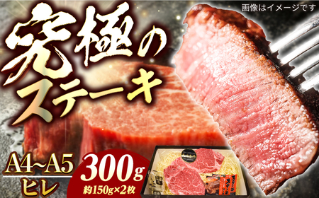 長崎和牛ヒレステーキ約150g×2枚[ECS029]国産ヒレ冷凍ヒレ牛肉ヒレﾋﾚヒレ肉ﾋﾚｽﾃｰｷ和牛ﾋﾚ