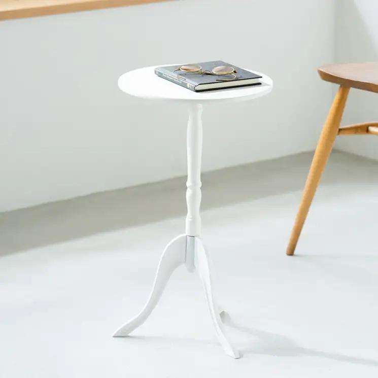 ミニテーブル 幅30cm 軽量 クラシカル ナイトテーブル ベッドサイドテーブル ソファテーブル 高さ調整 小物置き 花台 寝室 リビング 一人暮らし 省スペース コンパクト おしゃれ 北欧 選べる3