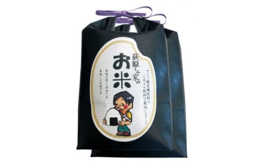 ＜毎月定期便＞荻原くん家のお米　10kg(5kg×2)　白米全3回【4079750】