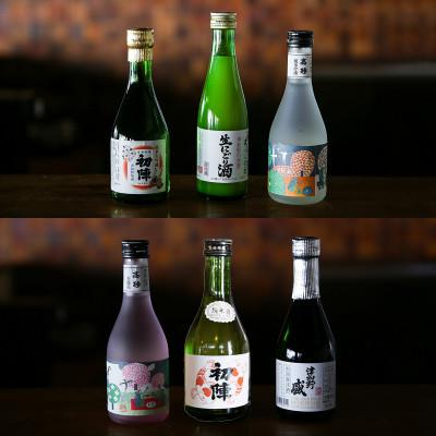 ふるさと納税 津和野町 【発送月固定定期便】《地酒飲み比べ》3つの蔵元・ミニボトル3本セット(偶数月発送)全6回 |  | 01