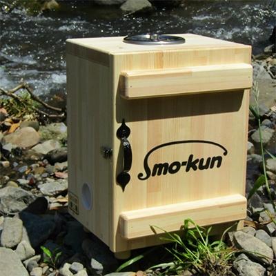 ふるさと納税 泉南市 ●手作り木製 燻製器 ウッドスモーカー SMO-KUN