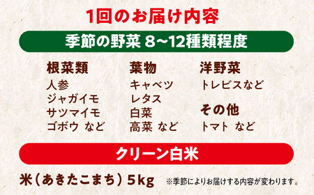 【有機JAS認定オーガニック】シェフの目線「大洲産のお米と季節のお野菜詰合せ」年間パスポート