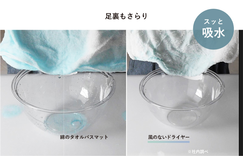 【スピード発送】風のないドライヤー バスマット2枚セット グレー【吸水マット バスマット 速乾 足ふき 吸水 脱衣所 風呂 速乾バスマット 洗濯機対応 生活雑貨 日用品】 G3941