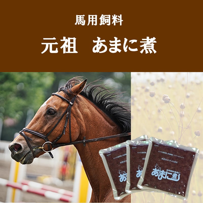 
            NC-23 お馬さんの健康サポート　あまに煮　20袋
          