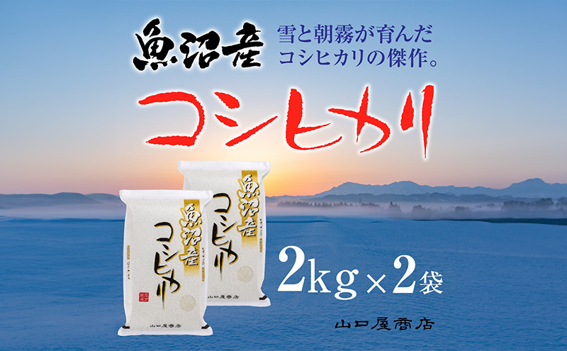 
            「厳選☆十日町育ち」魚沼産コシヒカリ　2kg×2袋
          