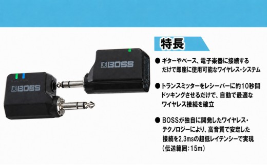【BOSS】WL-20/ワイヤレス・システム【配送不可：離島】 電化製品