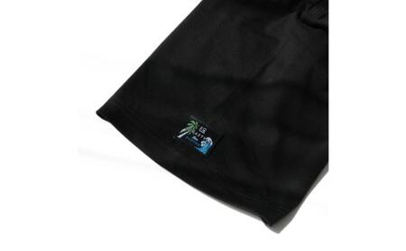 【8/7寄付額変更予定】LOHASTYLE CORDURA天竺 CHIGASAKI 半袖T ブラック オリジナル Tシャツ 半袖 黒 男女兼用 湘南 茅ヶ崎市 神奈川県 M