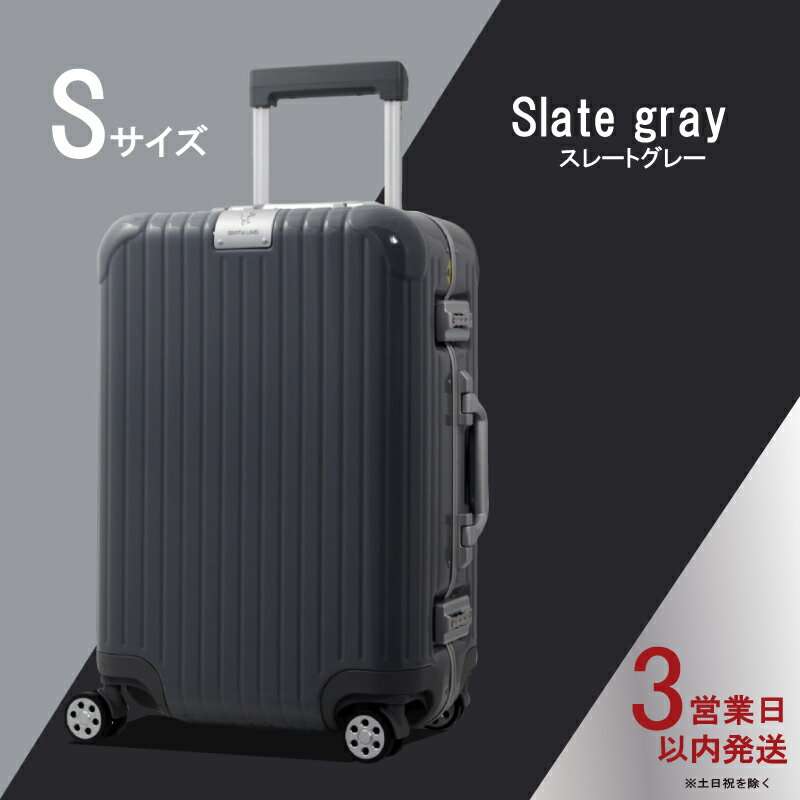 【ふるさと納税】 スーツケース DL-2823 【 Sサイズ 】 スレートグレイ グリフィンランド 多段調整 TSAロック 360°ロック Wキャスター 旅行 キャリーバックトラベル キャリーバッグ 長崎県 佐世保市
