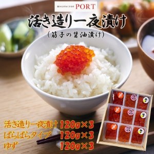 一夜漬けのポート詰め合わせギフト「ひまわり」  120g×9パック_魚介・海産物  魚卵 _【配送不可地域：離島】【1372227】