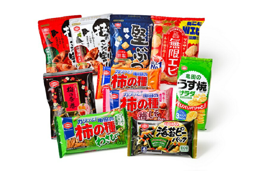 【ふるさと納税】亀田製菓 米菓10種 特撰 詰め合わせセット お菓子 おかき せんべい つまみ おつまみ 晩酌 お中元 お歳暮 お年始 贈答 贈り物