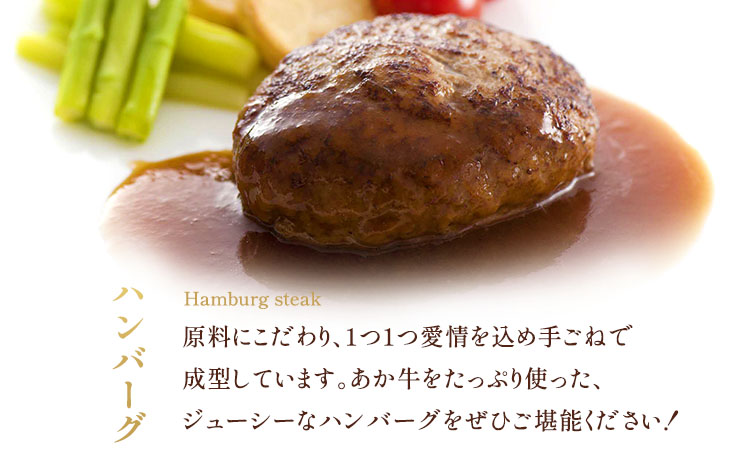 【2023年1月より順次発送】あか牛 食べつくし セット 合計約4.15kg