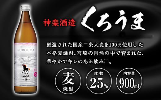◆「宮崎県焼酎」芋・麦6種飲み比べセット(25度900ml）