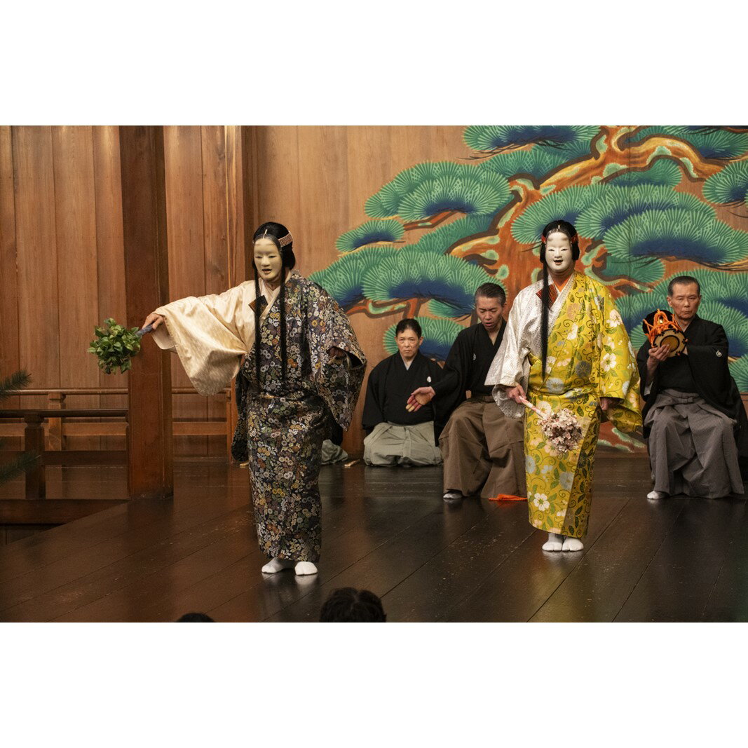 【ふるさと納税】観世九皐会定例公演（正面席チケット×2名様分）チケット 鑑賞券 鑑賞 チケット 観世九皐会 2名 ペア 正面席 能 狂言 伝統 芸能 新宿 東京 矢来能楽堂 能楽堂 0071-001-S05