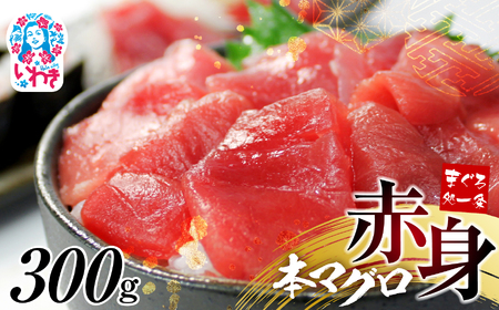 本マグロ赤身 約300g まぐろ