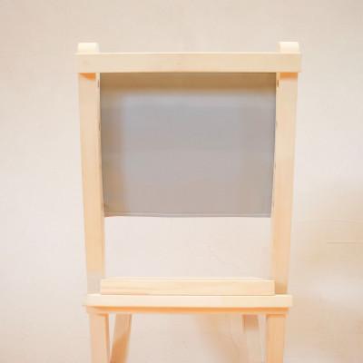 ふるさと納税 美咲町 【裏地あり(グレー)】ランドセルチェア DIYキット　ナチュラル塗装 |  | 03
