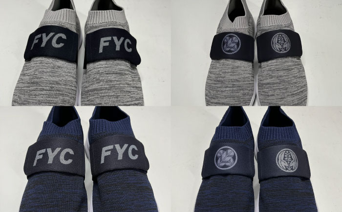 スニーカー FYC 福山キャッスル スニーカー ネイビー XL 軽量 通気性 ユニセックス 歴史散歩 スニーカー お洒落 おしゃれ 広島県福山市/有限会社ホルス [BAFG053]