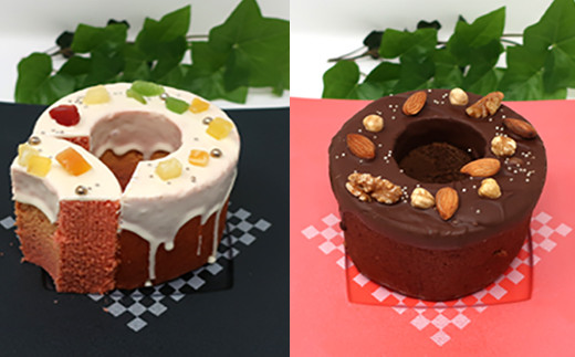 香り高いイチゴ生地にホワイトチョコをコーティングしたバームクーヘン
チョコを練り込ませた生地のバームクーヘン♪ 見た目も華やか
