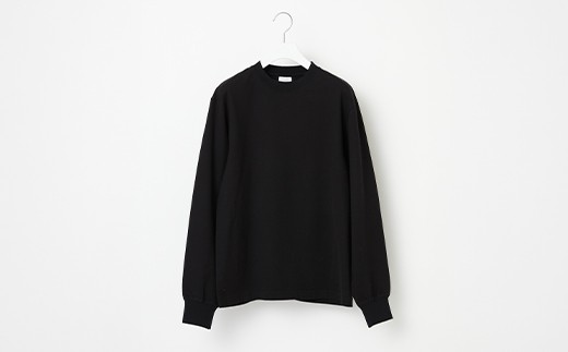 【Yonetomi】米富繊維 NEW BASIC T-SHIRT LONG SLEEVE 黒 ブラック 服 洋服 ユニセックス メンズ レディース ブランド 数量限定 山形県 山辺町 サイズ3 yt-yttlk3
