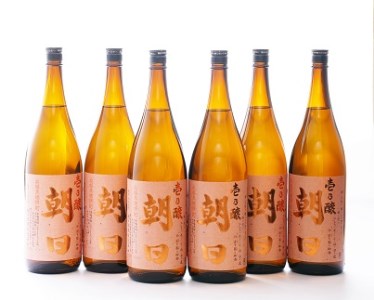 黒糖焼酎「壱乃醸」一升瓶6本セット【朝日酒造】