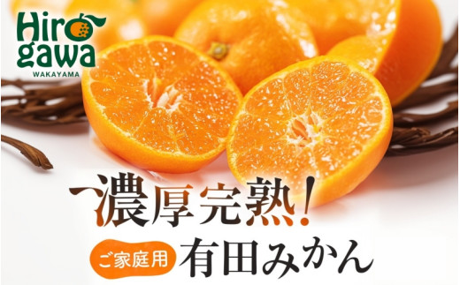 有田育ちの ご家庭用 完熟 有田みかん 3.2kg(3kg+200g) 農家直送 わけあり 訳あり ※2026年10月上旬から下旬頃に順次発送予定 / 温州みかん みかん フルーツ 果物  柑橘 くだもの 人気 和歌山 【配送不可地域：北海道・離島・沖縄県】【ard004-c-3d2-10】
