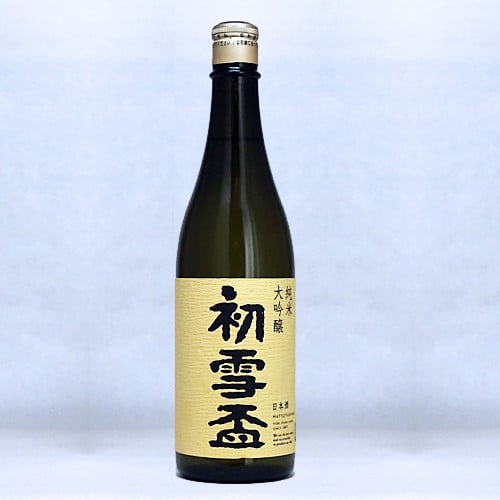 
初雪盃40%純米大吟醸酒 720ml【えひめの町（超）推し！（砥部町）】(400)
