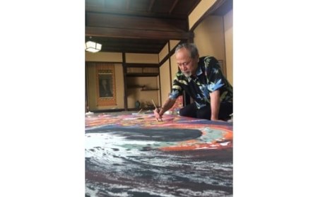 絹谷幸二版画「蒼天ふるさと薔薇」　絵画　アート　絵画　アート　絵画　アート　絵画　アート　絵画　アート　A-31  奈良 なら