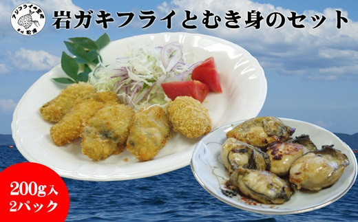 
            岩ガキフライとむき身のセット( 牡蠣 カキ 岩ガキ かき バター焼き カキフライ 鍋 鍋物 うどん ラーメン ちゃんぽん おかず フライ 揚げ物 濃厚 )【A9-054】
          