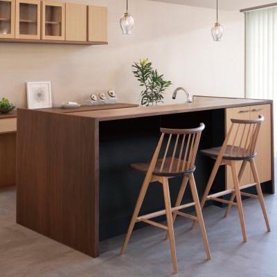 ふるさと納税 高山市 【KASHIWA】CIVIL(シビル)カウンターチェア  木製 椅子　飛騨の家具 AM049 |  | 03