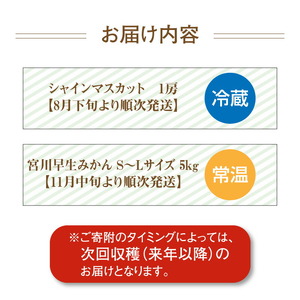 三豊市フルーツ2回お届け定期便 I
