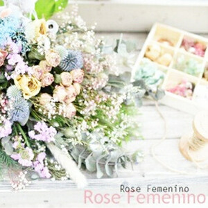 ドライフラワーブーケ（ローズ・フェミニーノ）【 花 ブーケ 花束 フラワーアレンジメント 】