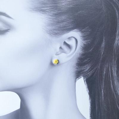 ふるさと納税 茅ヶ崎市 ArtOpus. イヤリング お花 黄 湘南 茅ヶ崎市 陶磁器 アートギフト |  | 01