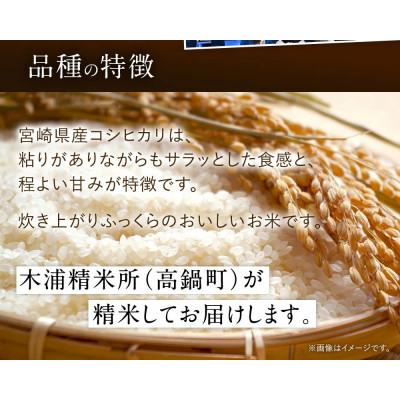 ふるさと納税 高鍋町 令和7年産 宮崎県産コシヒカリ(無洗米) 5kg×5袋 計25kg チャック付き米袋 |  | 01