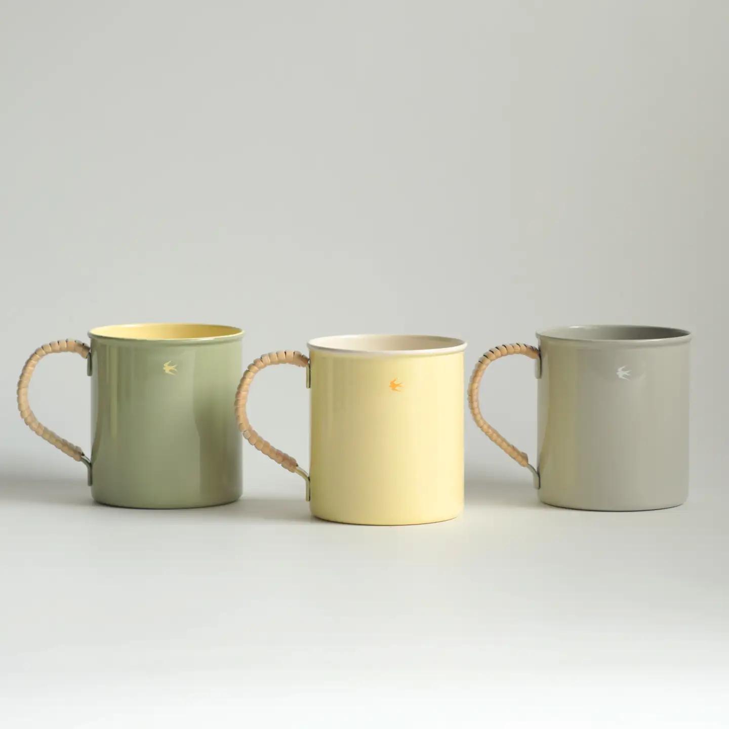 グローカルスタンダードプロダクツ TSUBAME RATTAN / Mug / Lサイズ / オリーブ