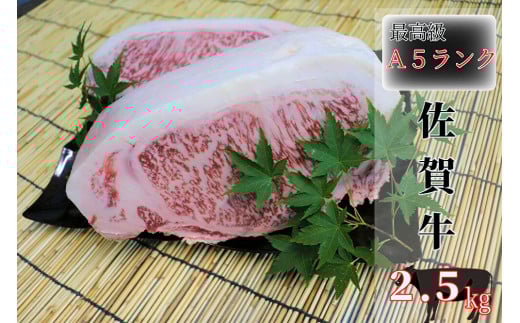 佐賀牛 特選 がばいうまか！  A5ランク 黒毛和牛 ロース ブロック 2.5kg 牛肉 ロースブロック Ａ５ランク ２．５ｋｇ _f-67