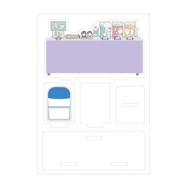アクリルぱぺスタンド（ぱぺスタ）パステルピンク