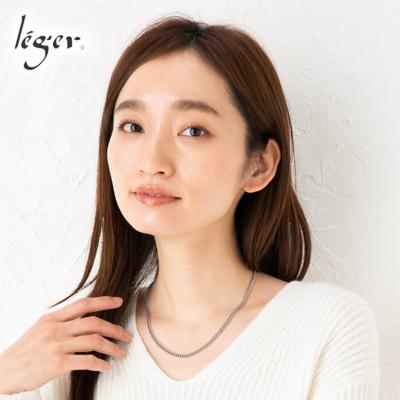 ふるさと納税 三条市 純チタンチェーン 45cm D45F [leger(レジエ)]【024S038】