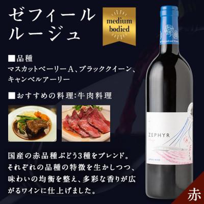 ふるさと納税 大和町 了美ワイン 人気赤ワイン ゼフィールルージュ 750ml×1本 |  | 01