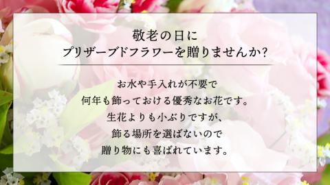 【 敬老の日 】 プリザーブド フラワー 花時計 黄 ・ オレンジ 系 ギフト プレゼント 花 お祝い 贈答 記念日 インテリア 壁掛け [CT077ci]