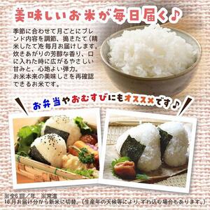 【定期便】3kg×6ヶ月　五ツ星お米マイスター特選米（鳥取県産）