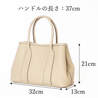 HEDGE たつの市産本革のトートバッグ[ティエ(Sサイズ)]シュリンクエンボスレザー【配送不可地域：沖縄県】