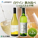 【ふるさと納税】モンデ酒造 白ワイン（甲州・天王原シャルドネ）飲み比べ 各1本 計2本 ふるさと納税ワイン 甲州 シャルドネ スパークリングワイン 酒 果実酒 ギフト プレゼント 晩酌 家飲み キャンプ BBQ パーティー のし 名入れ不可 送料無料 山梨県 笛吹市 177-4-076